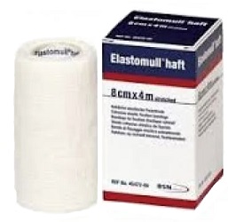 BENDA ELASTICA AUTOADESIVA ELASTOMULL HAFT COMPRESSIONE FORTE 8X400 CM - Farmacia-flash.it