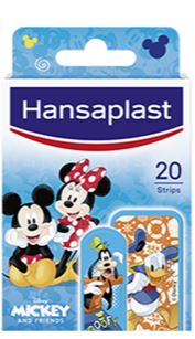 HANSAPLAST CEROTTO MICKEY MOUSE 20 PEZZI - Farmacia-flash.it