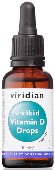 VIRIDIAN VIRIDIKID VITAMIN D3 400UI GOCCE 30ML - Farmacia-flash.it