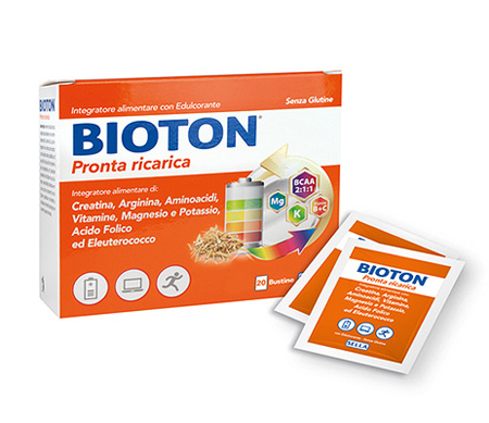 BIOTON PRONTA RICARICA 20 BUSTINE - Farmacia-flash.it