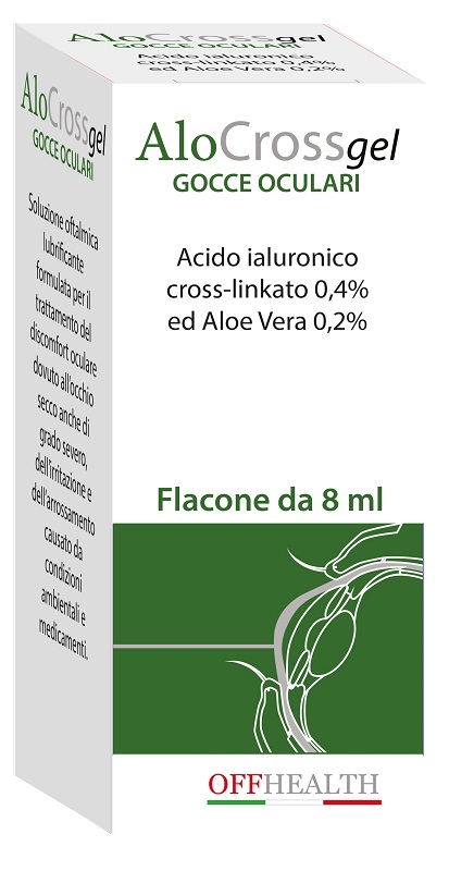 ALOCROSS GOCCE OCULARI ACIDO IALURONICO CROSS-LINKATO 0,2% E ALOE VERA 8 ML - Farmacia-flash.it