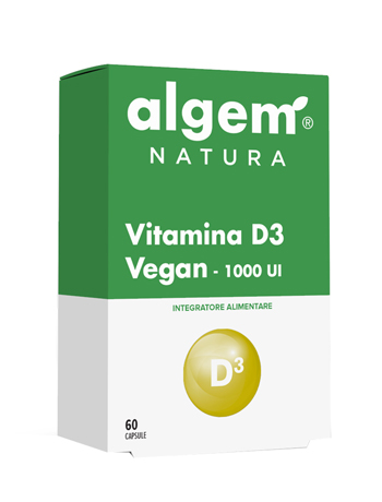 VITAMINA D3 VEGAN 1000 UI 60 CAPSULE - Farmacia-flash.it