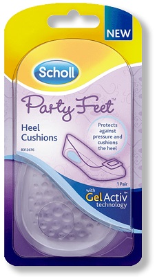 PLANTARE ORTOPEDICO SCHOLL PARTY FEET GEL ACTIVE TALLONE - Farmacia-flash.it