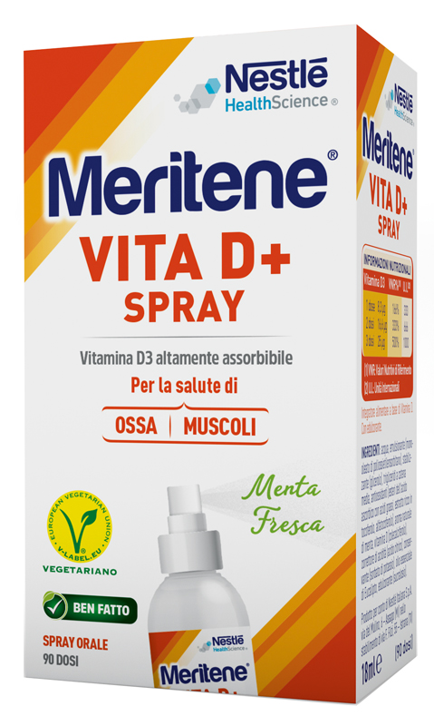 MERITENE VITA D+ SPRAY 18 ML - Farmacia-flash.it