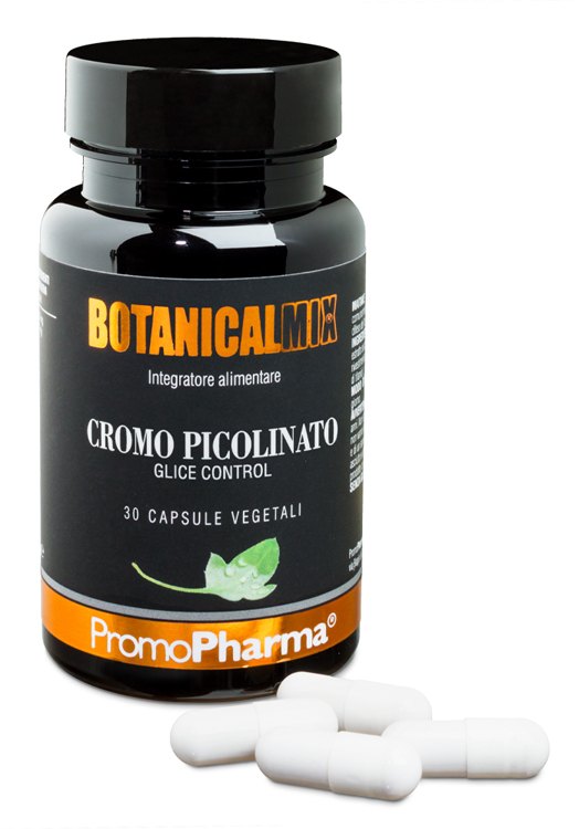 CROMO PICOLINATO GLICE CONTROL BOTANICAL MIX 30 CAPSULE - Farmacia-flash.it
