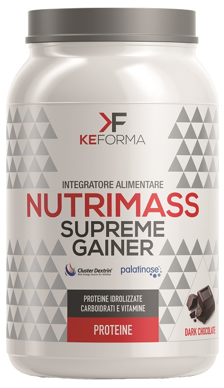 NUTRIMASS SUPREME GAINER DARK CHOCOLATE 1,5 KG - Farmacia-flash.it