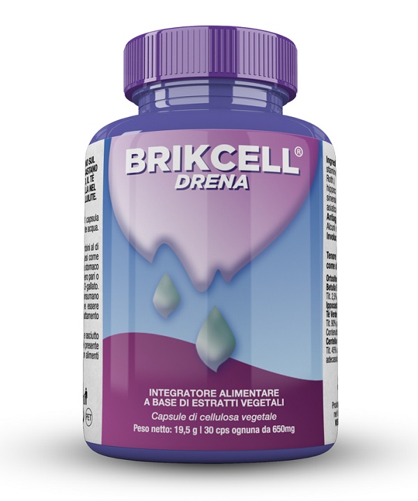 BRIKCELL DRENA 30 CAPSULE - Farmacia-flash.it