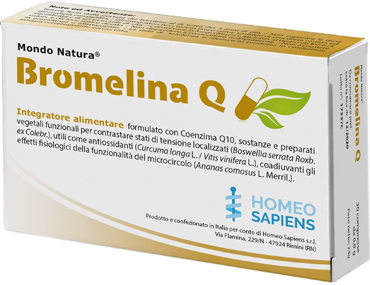 BROMELINA Q MONDO NATURA 30 COMPRESSE - Farmacia-flash.it