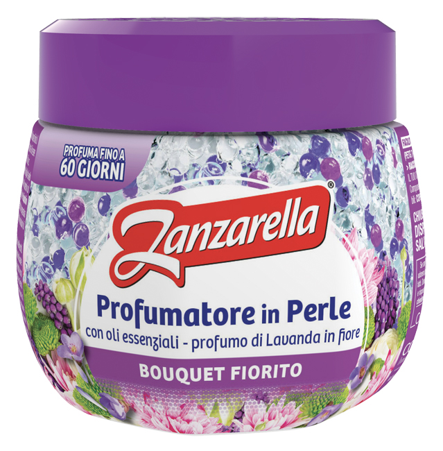 ZANZARELLA PERLE ANTIZANZARA FLOREALE 170 G - Farmacia-flash.it