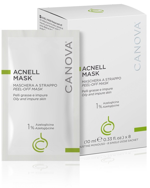 ACNELL MASK CANOVA 8 BUSTE 10 ML - Farmacia-flash.it