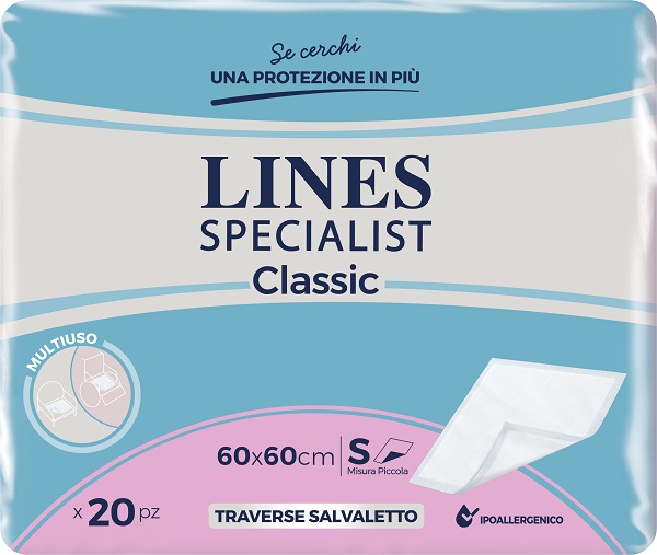 TRAVERSA LINES SPECIALIST CLASSIC TRAVERSA 60 X 60 CM 20 PEZZI - Farmacia-flash.it