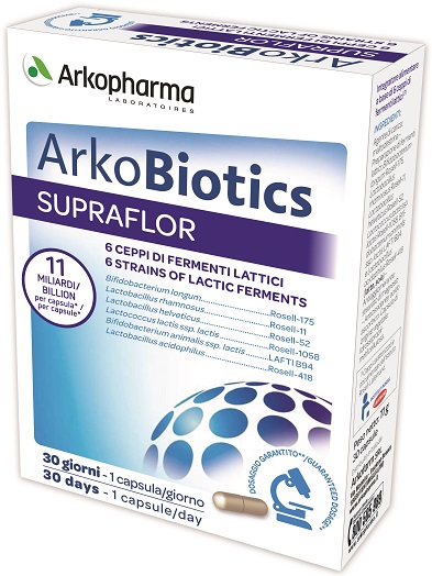 ARKOBIOTICS SUPRAFLOR 30 CAPSULE - Farmacia-flash.it