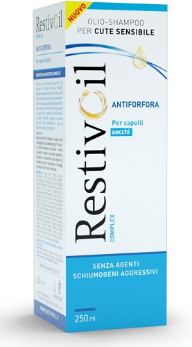 RESTIVOIL COMPLEX ANTIFORFORA CAPELLI SECCHI 250 ML - Farmacia-flash.it