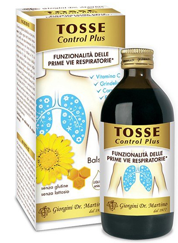 TOSSE CONTROL PLUS 200 ML LIQUIDO ANALCOLICO - Farmacia-flash.it