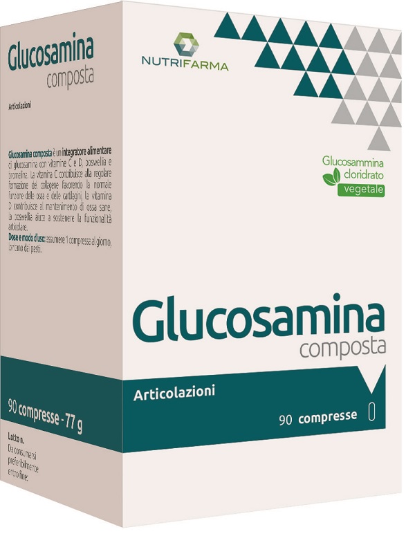 GLUCOSAMINA COMPOSTA VEGETALE 90 COMPRESSE - Farmacia-flash.it