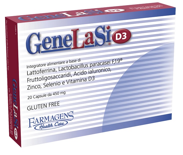 GENELASI D3 20 CAPSULE 450 MG - Farmacia-flash.it