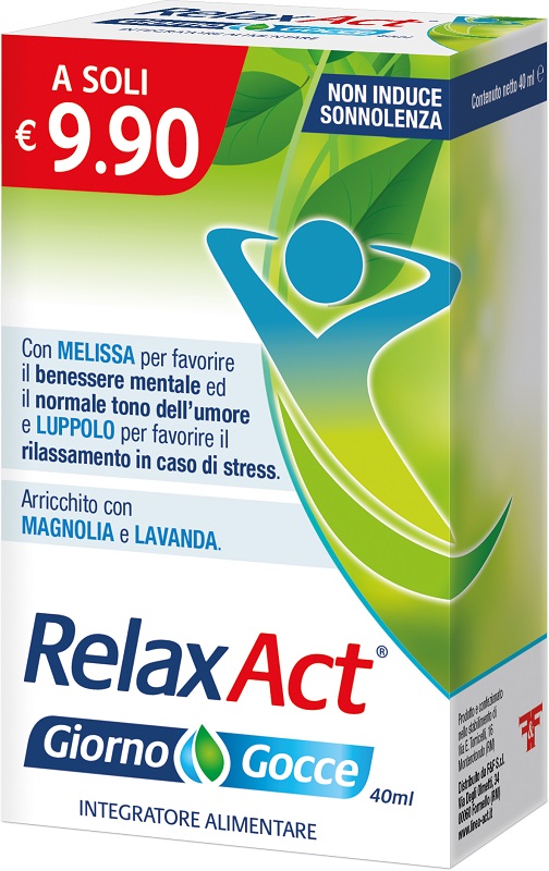 RELAX ACT GIORNO GOCCE 40 ML - Farmacia-flash.it