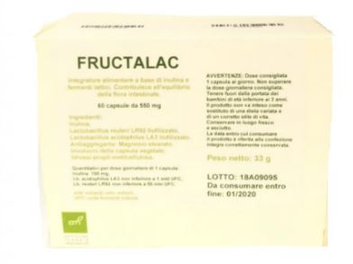 FRUCTALAC 60 CAPSULE - Farmacia-flash.it