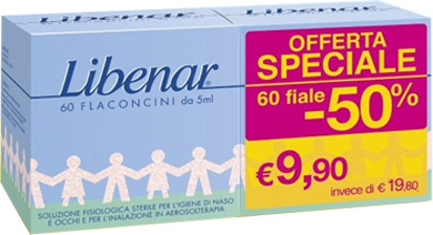 FIALE MONODOSE LIBENAR 60 PEZZI DA 5 ML - Farmacia-flash.it