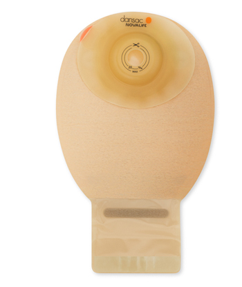 SACCA ILEOSTOMIA DANSAC NOVALIFE 1 SOFT CONVEX FONDO APERTO MONOPEZZO MAXI 15-24 MM NON STERILE 10 PEZZI - Farmacia-flash.it