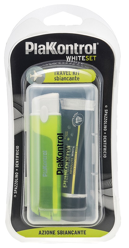 PLAKKONTROL WHITE SET TRAVEL KIT - Farmacia-flash.it