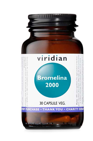 VIRIDIAN BROMELINA 2000 30 CAPSULE - Farmacia-flash.it