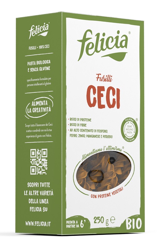 FELICIA BIO FUSILLI CECI 250 G - Farmacia-flash.it