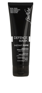 DEFENCE MASK INSTANT PURE MASCHERA NERA PURIFICANTE 75 ML - Farmacia-flash.it