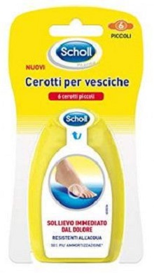 SCHOLL CEROTTI PER VESCICHE PICCOLI 6 PEZZI - Farmacia-flash.it