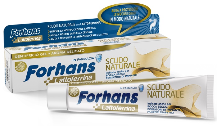 FORHANS DENTIFRICIO SCUDO NATURALE 75 ML - Farmacia-flash.it