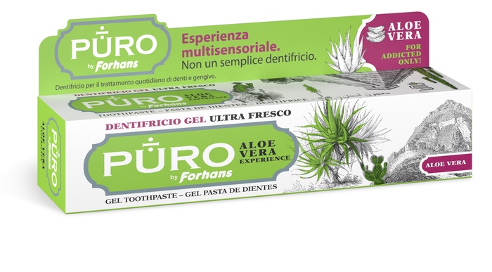 PURO DENTIFRICIO ALOE VERA 75 ML - Farmacia-flash.it