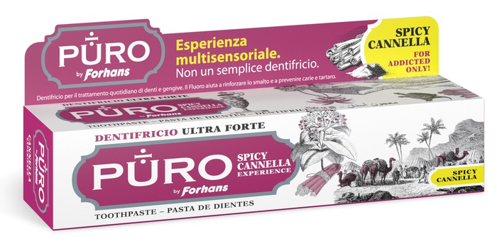 PURO DENTIFRICIO SPICY CANNELLA 75 ML - Farmacia-flash.it