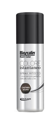 BIOSCALIN NUTRICOLOR SPRAY COLORE ISTANTANEO CASTANO SCURO 75 ML - Farmacia-flash.it