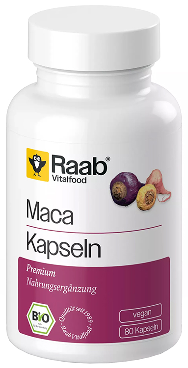 RAAB MACA IN CAPSULE 40 G - Farmacia-flash.it