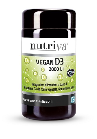 NUTRIVA VEGAN D3 60 COMPRESSE 2000 UI - Farmacia-flash.it