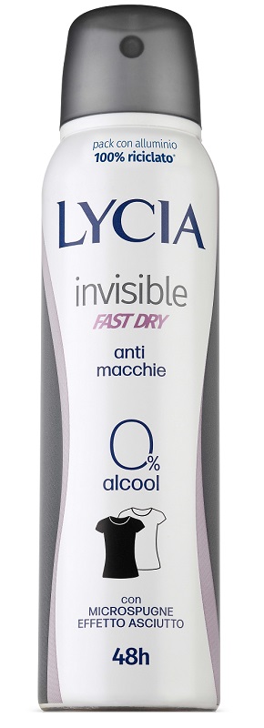 LYCIA SPRAY INVISIBLE FAST DRY 150 ML - Farmacia-flash.it