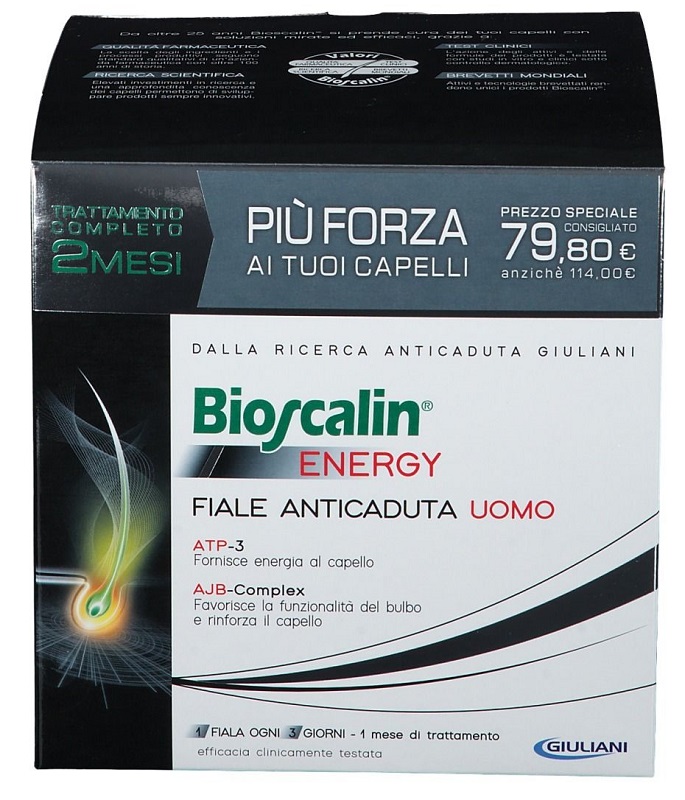 BIOSCALIN ENERGY FIALE DOPPIA TAGLIO PREZZO - Farmacia-flash.it