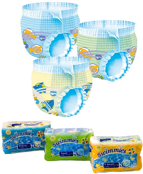 SWIMMIES PANNOLINO PANTS S3 12 KG+ TAGLIA M 11 PEZZI - Farmacia-flash.it