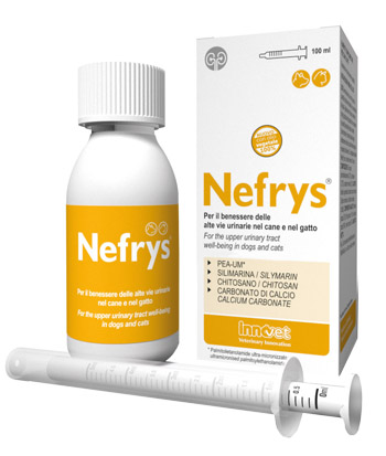 NEFRYS VEG 100 100 ML CON SIRINGA DOSATRICE ALIMENTO COMPLEMENTARE PER CANI E GATTI - Farmacia-flash.it
