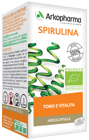 ARKO CAPSULE SPIRULINA BIO45 CAPSULE - Farmacia-flash.it