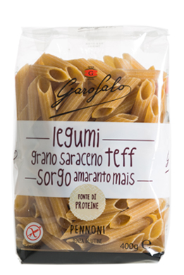 GAROFALO PENNONI PASTA SENZA GLUTINE LEGUMI E CEREALI 400 G - Farmacia-flash.it