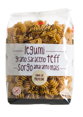 GAROFALO RADIATORI PASTA SENZA GLUTINE LEGUMI E CEREALI 400 G - Farmacia-flash.it