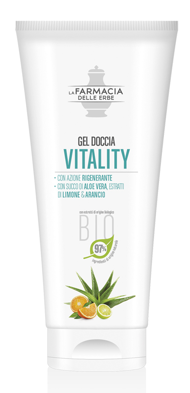 FARMACIA DELLE ERBE GEL DOCCIA VITALITY BIO 100 ML - Farmacia-flash.it