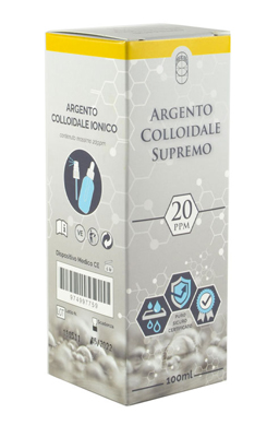 ARGENTO COLLOIDALE SUPREMO 20PPM 100 ML SPRAY + CONTAGOCCE - Farmacia-flash.it