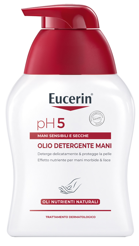 EUCERIN PH5 OLIO DETERGENTE MANI SECCHE E SCREPOLATE 250 ML - Farmacia-flash.it