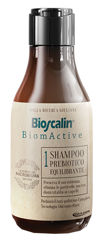 BIOSCALIN BIOMACTIVE SHAMPOO PREBIOTICO EQUILIBRANTE 200 ML - Farmacia-flash.it