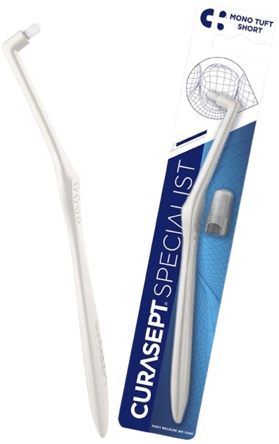 SPAZZOLINO CURASEPT SPECIALIST MONO TUFT SHORT - Farmacia-flash.it