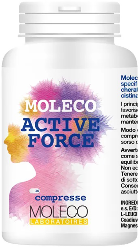 MOLECO ACTIVE FORCE 30 COMPRESSE - Farmacia-flash.it