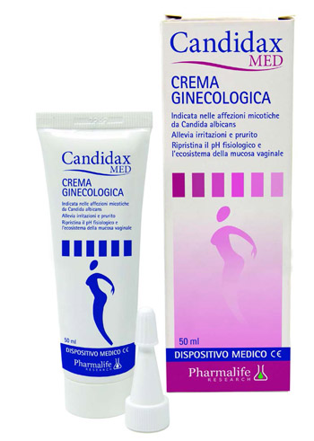 CANDIDAX MED CREMA GINECOLOGICA 50 ML - Farmacia-flash.it