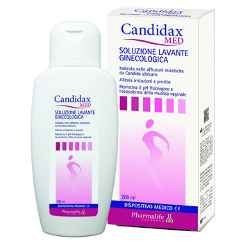 CANDIDAX MED SOLUZIONE LAVANTE GINECOLOGICA 200 ML - Farmacia-flash.it